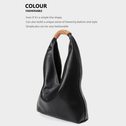 Hobo Bag in Anti-Wrinkle Vegan Leather Shoulder Purse
