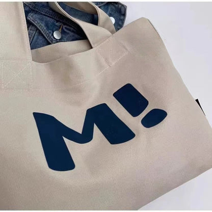 Canvas Tote Bag Large Capacity Shopping Bag
