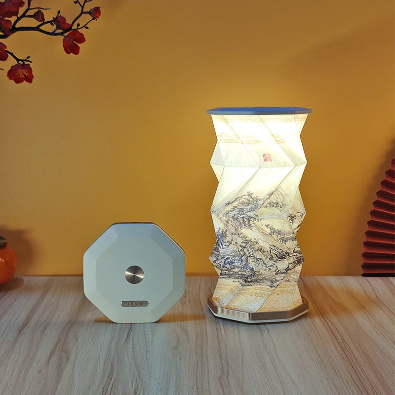 Moodveil Foldable Rotating LED Lamp